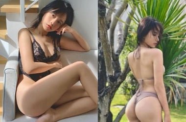 Videoclipe quente de tiktoker le huyen