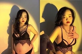 Clipe da boceta do NHU NGOC, embora infantil, mas ainda