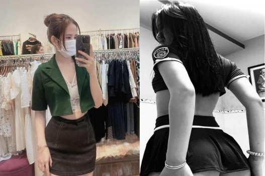 Garota sexy se recusa a ficar quieta