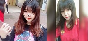 Nguyen Thu Giang é fofo, lindas borboletas
