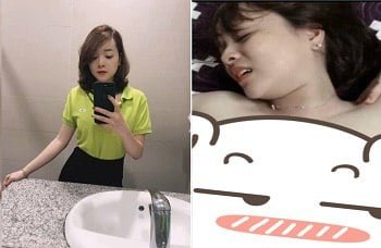Irmã vietnamita está girando a mão, sua boceta está molhada como chuva