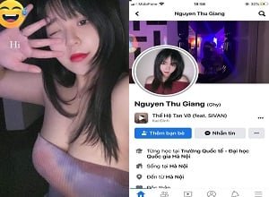 A foto quente de Nguyen Thu Giang e seu amante vazaram