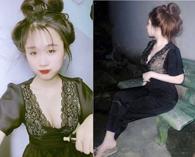 Solicitar com um delicioso Ao Dai no hotel