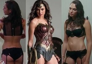 O peito atraente da Mulher Maravilha Gal Gadot no VLXX torna você irresistível